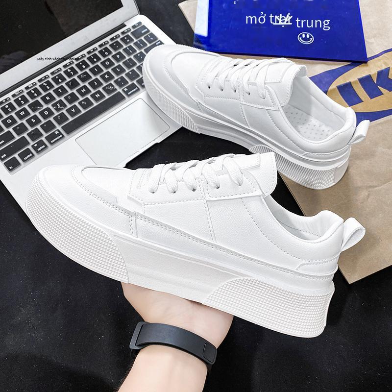 Khuyến mại giày nhỏ màu trắng ngoài trời giày đôi giày hợp thời trang giày hợp thời trang giảm giá mới nhất phong cách mới