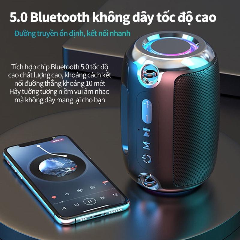 Loa Bluetooth Bass Mạnh S1 Hỗ Trợ Thẻ Nhớ, USB- Loa Không Dây Nhỏ Gọn Âm