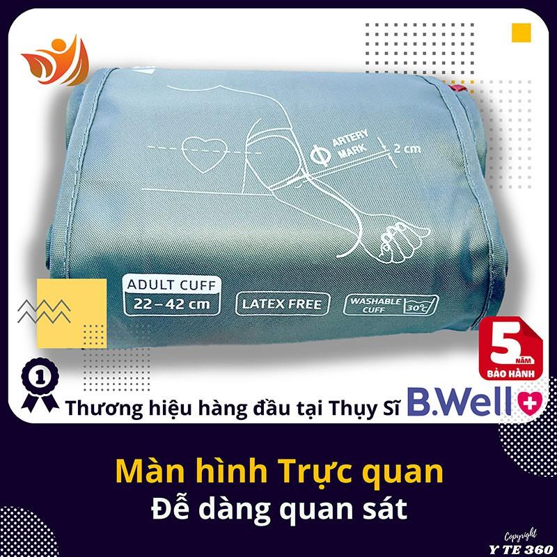 Máy Đo Huyết Áp Điện Tử Bắp Tay B Well PRO 36 | Sản Xuất Tại Thụy Sĩ | Có Trợ Lý Tiếng Việt