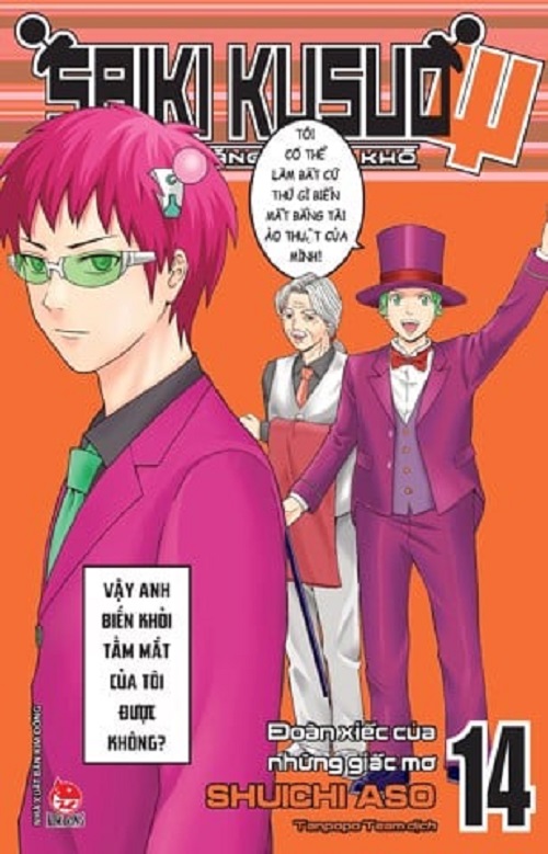 Sách - Saiki Kusuo - Kẻ siêu năng khốn khổ
