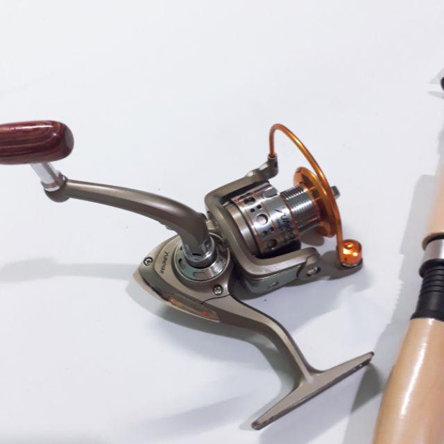 Bộ cần câu máy câu lure shimano kèm máy và phụ kiện