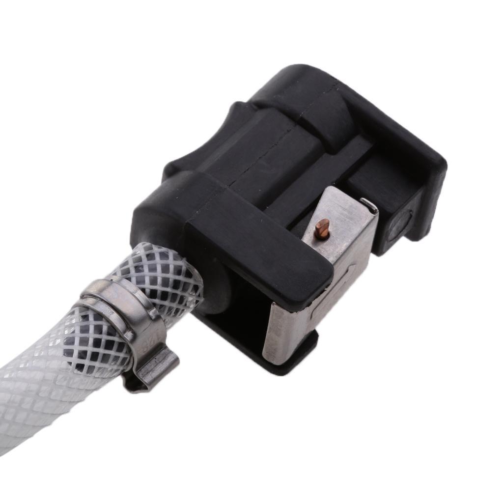 8mm Fuel Line Hose Bulb with Connector For White