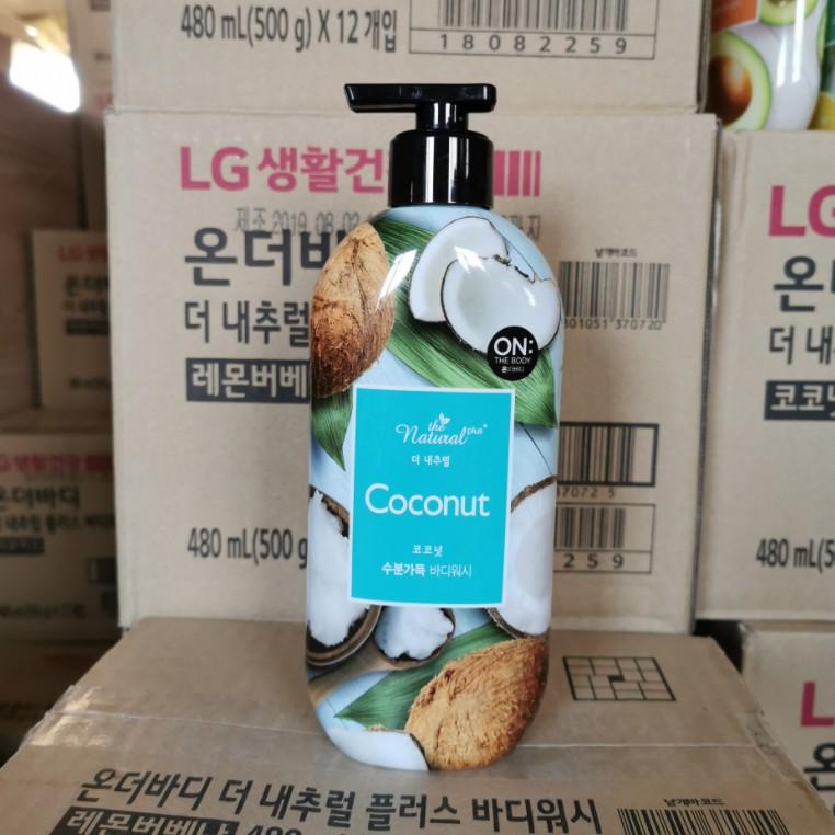 Sữa tắm trái cây giúp da sáng mịn On The Body Hàn Quốc 500ml