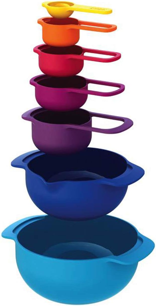 Bộ dụng cụ xếp lồng 7 món Joseph Joseph 40033 Nest Plus 7 Hàng chính hãng