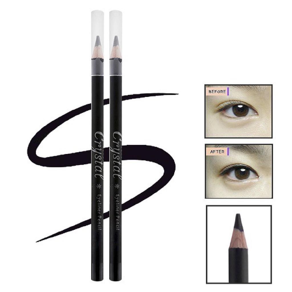 Chì Kẻ Mí Mắt BEAUSKIN Crystal Eyeliner Pencil Đường Kẻ Mảnh, Không Lem, Không Trôi 3.0g - BMEB0701110