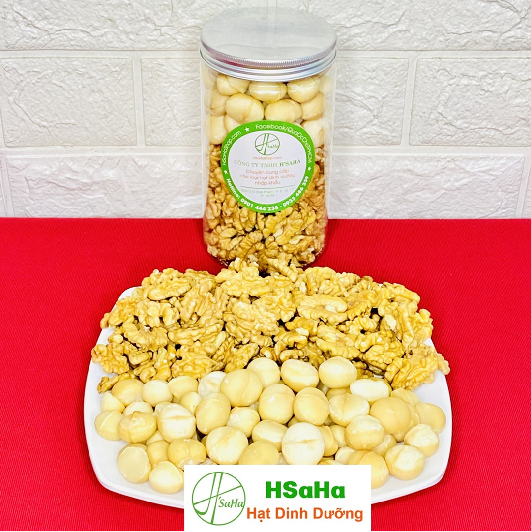 Hạt Dinh Dưỡng Mix Cho Bà Bầu 2 Loại Tách Vỏ HSaHa