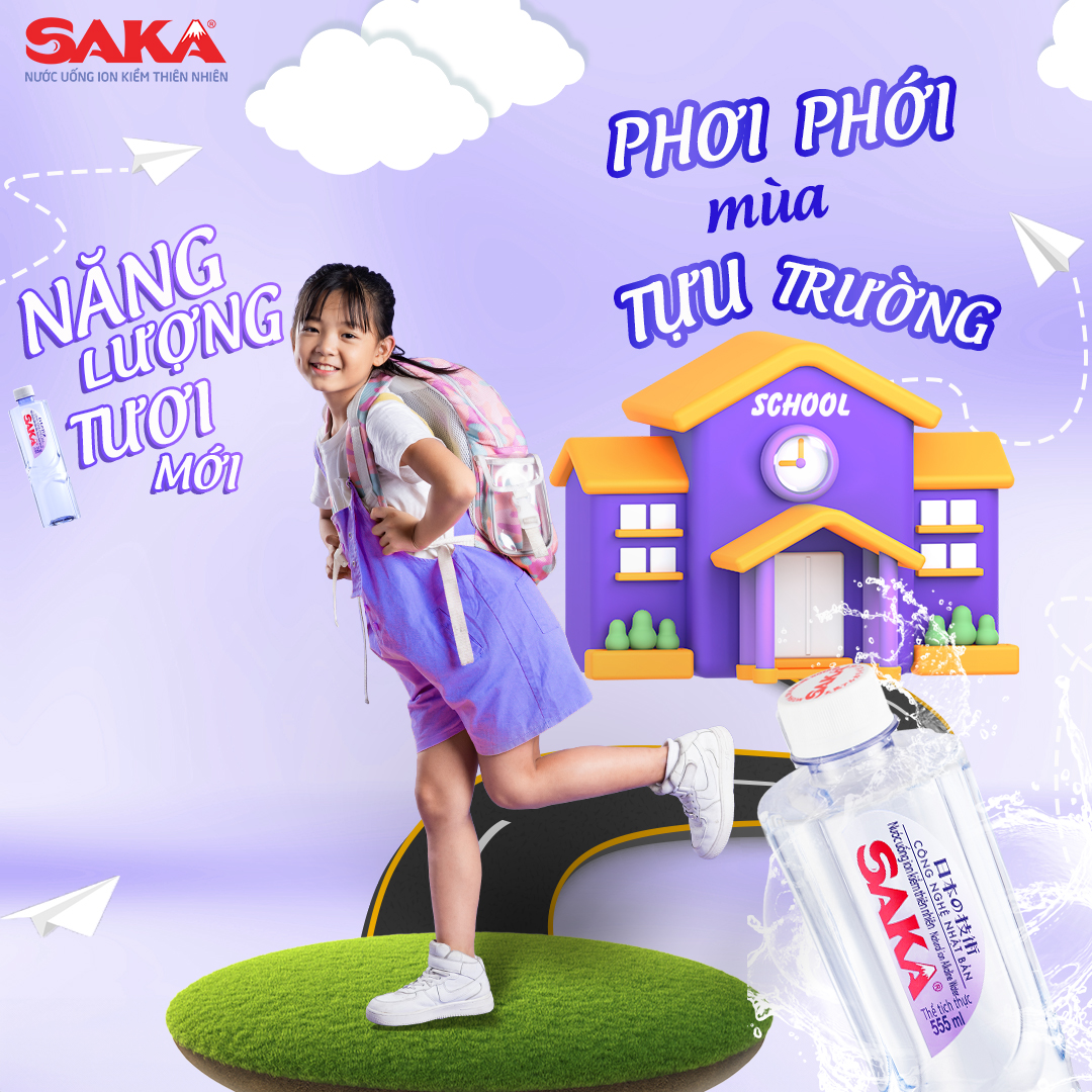 Thùng 24 Chai Nước Uống Ion Kiềm Đóng Chai Saka 355ml - Nước uống Detox với Công Nghệ Điện Phân Ion Kiềm Nhật Bản