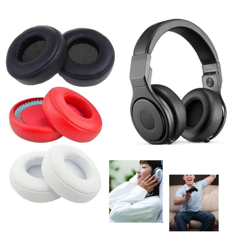 1 cặp đệm tai nghe bọc da thay thế cho B-eats By Dr. Dre Pro Detox