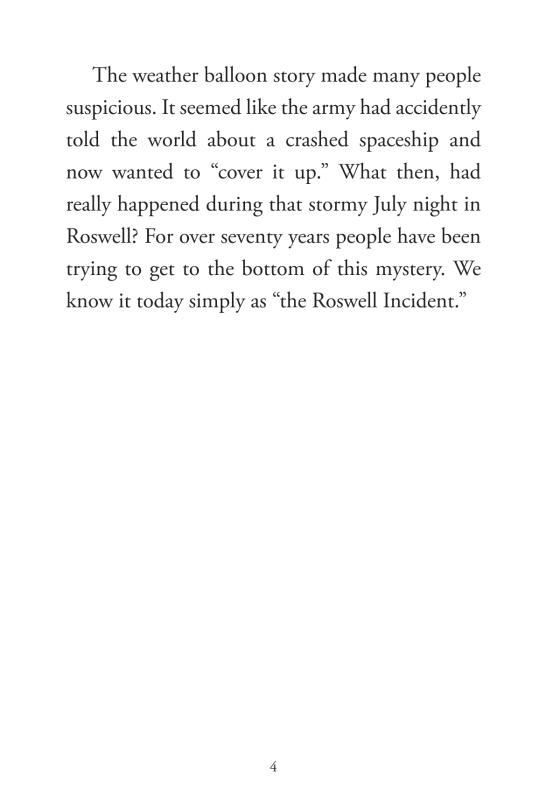 Sách ngoại văn: What Do We Know About The Roswell Incident?