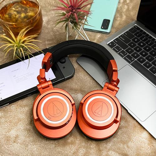 Tai nghe Bluetooth Chụp Tai Choàng Đầu Audio Technica ATH-M50xBT2 MO - Hàng Chính Hãng