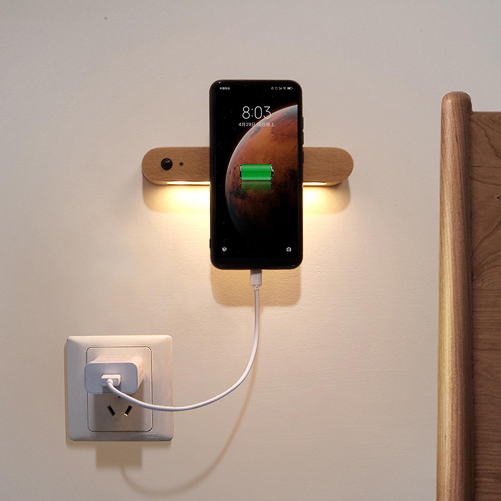 Wireless Motion Sensor Light Magnetic Strip Night Light Induction Lamp