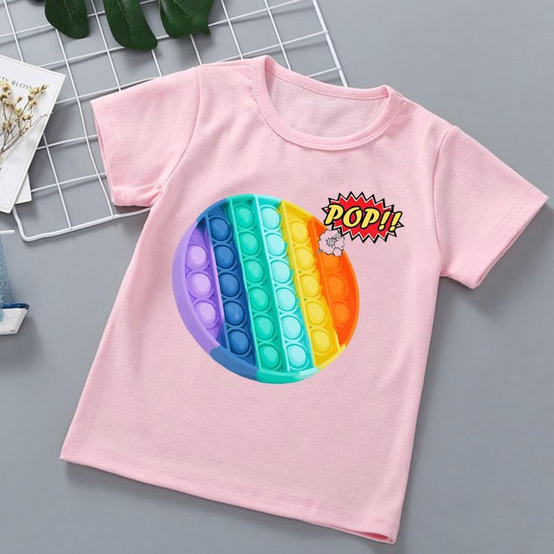 ÁO THUN POP IT POPIT UNISEX PHÔNG NAM NỮ GIA ĐÌNH CẶP ĐÔI CÓ SIZE TRẺ EM CHO BÉ TRAI GÁI 3158 Store