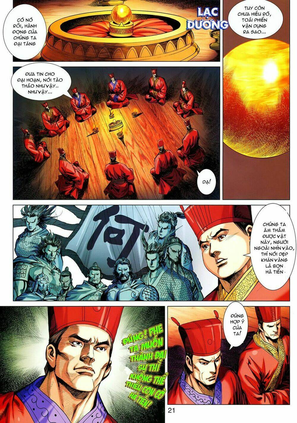 thiên tử truyền kỳ 7 - tam quốc kiêu hoàng chapter 13 20