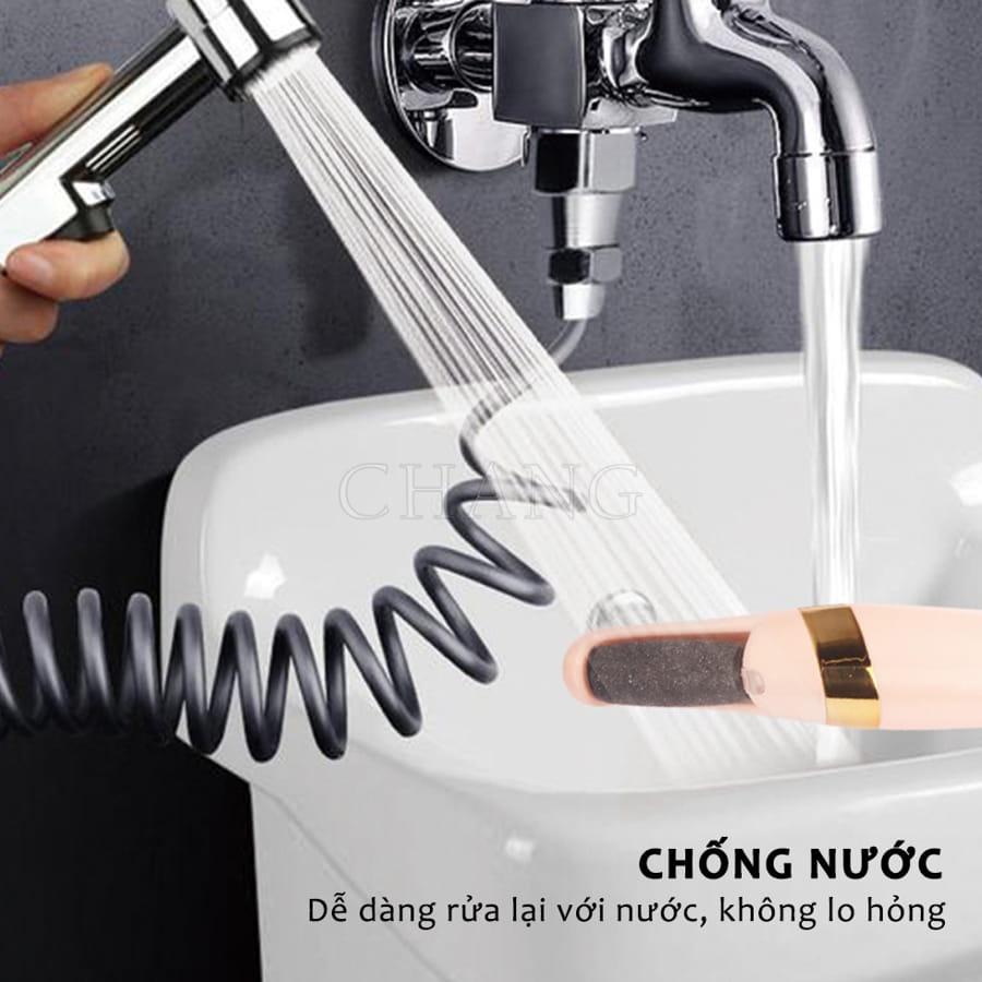 Máy Chà Gót Chân Tự Động, Tẩy Tế Bào Chết Tại Nhà Sạc Pin Tích Điện 2 Đầu Mài