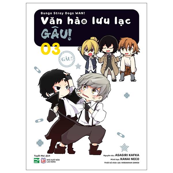 Sách - [Manga] Văn Hào Lưu Lạc - Gâu! - Tập 3