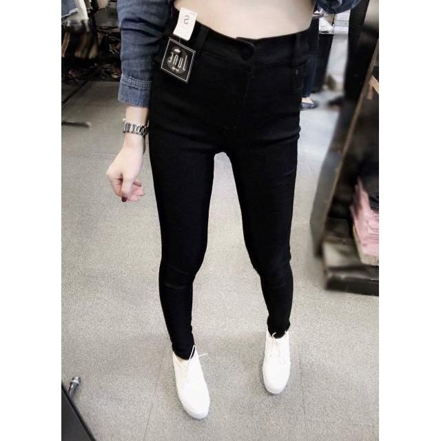 Quần treging Skinny cạp cao