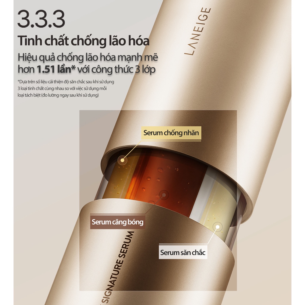 Hình ảnh Tinh chất chống lão hóa 3 hoạt chất Laneige Perfect Renew 3X Signature Serum 40ml