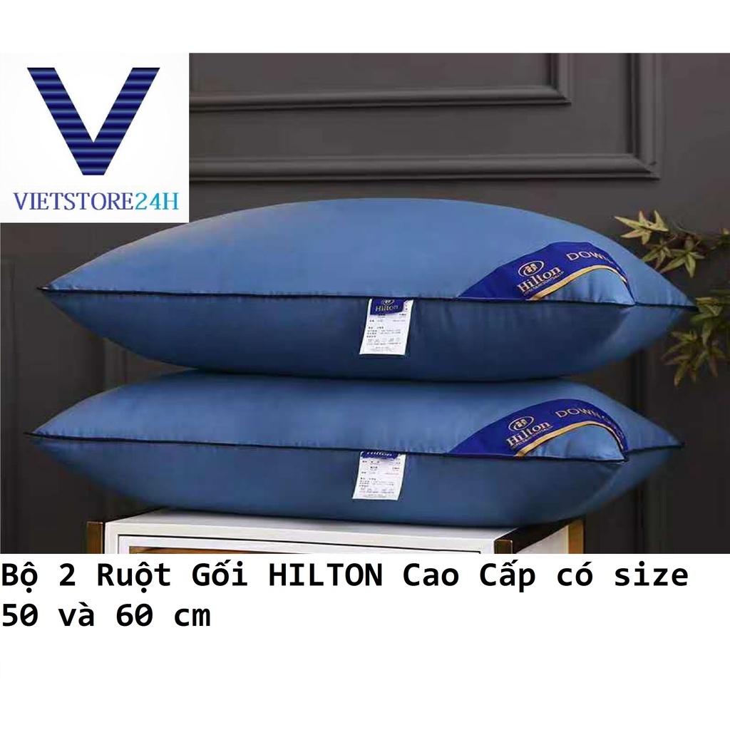 Bộ 2 Ruột Gối HILTON Cao Cấp - Giao Màu Ngẫu Nhiên