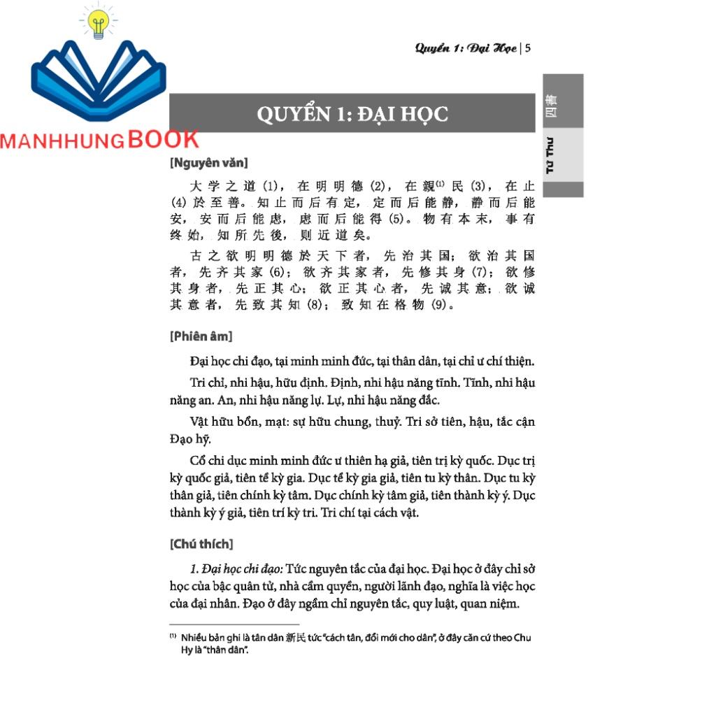 Sách - Tứ Thư (bìa cứng)