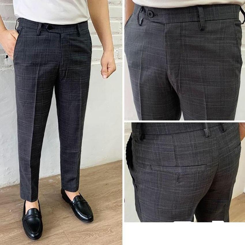 Quần âu nam BAT kẻ sọc chất vải cotton cao cấp, quần tây kẻ cực tôn dáng, lịch sự, trẻ trung, chuẩn thiết kế hàn quốc.