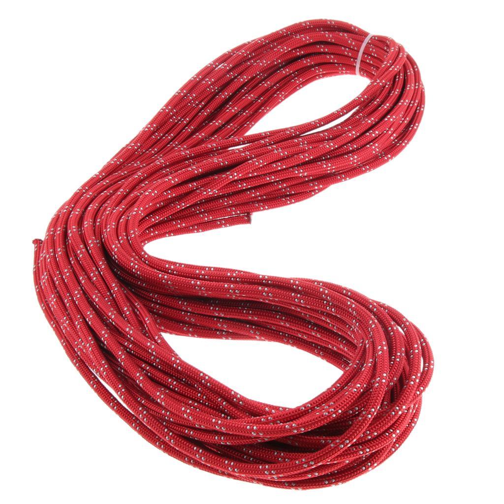 Safety Climbing Auxiliary Rope Knotting Static Cord For Rescue Hiking
