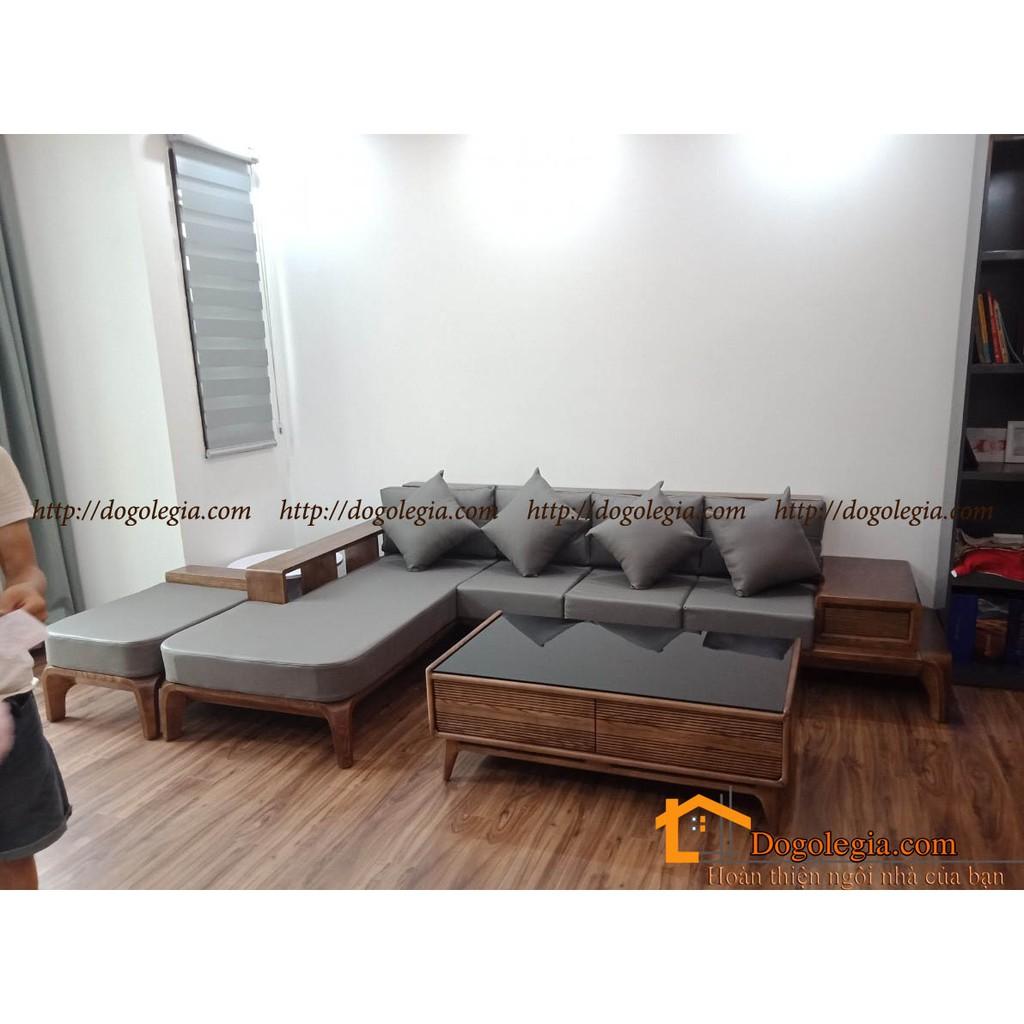 Sofa Gỗ Chân Cong Huyền Thoại Nức Lòng Người Sở Hữu LG-SG101