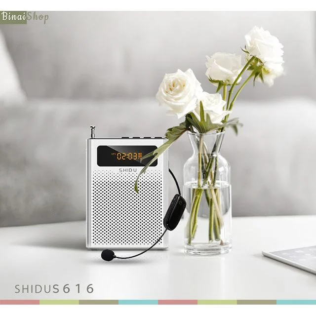 Shidu SD-S616 - Máy Trợ Giảng Mini 2.4G- Hàng chính hãng