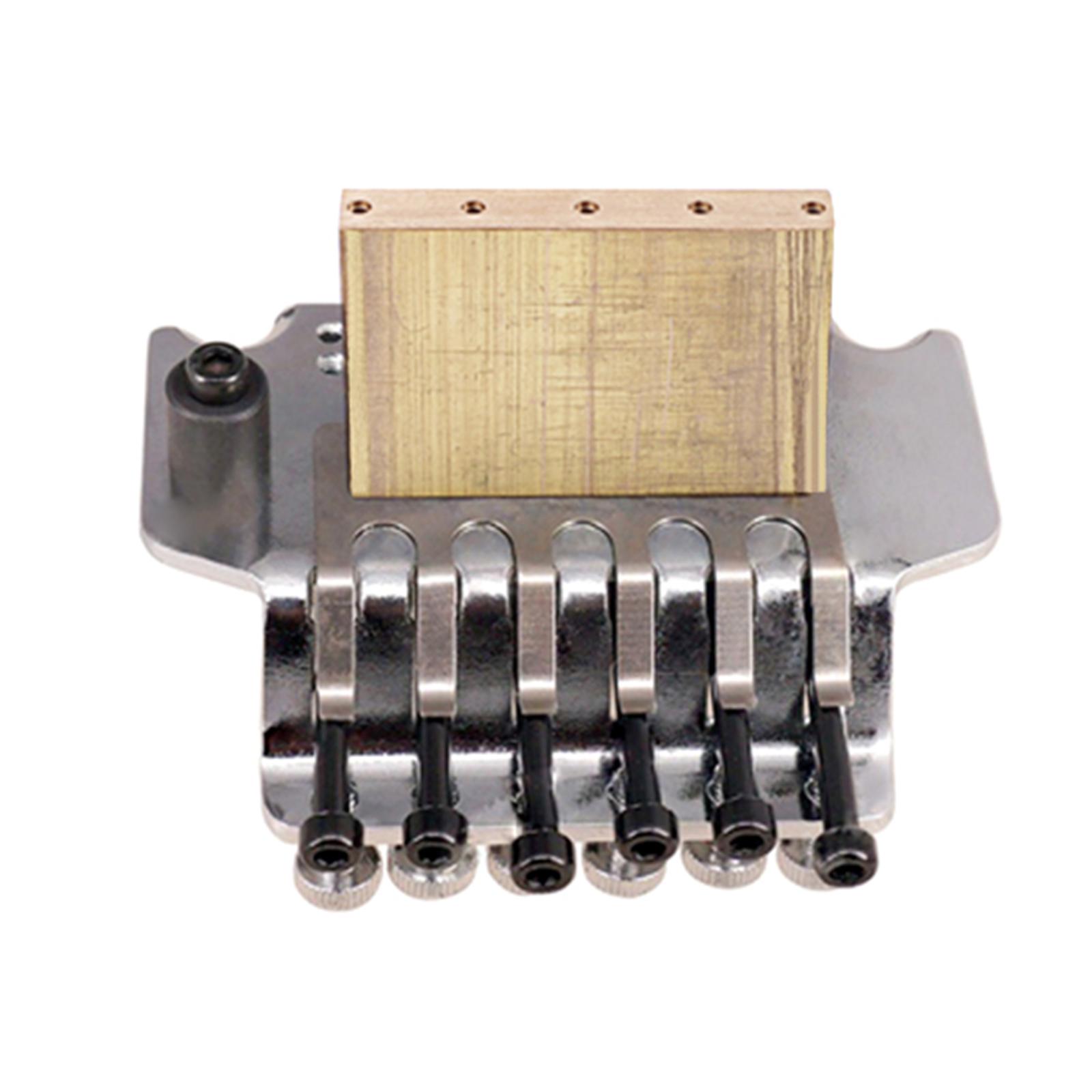 Hand-made Electric Guitar Tremolo System Bridge Brass Block