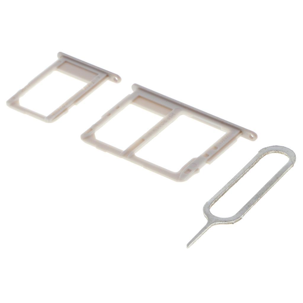 Sim Card Tray Holder Micro SD Slot Replacement For Samsung Galaxy J530 Black