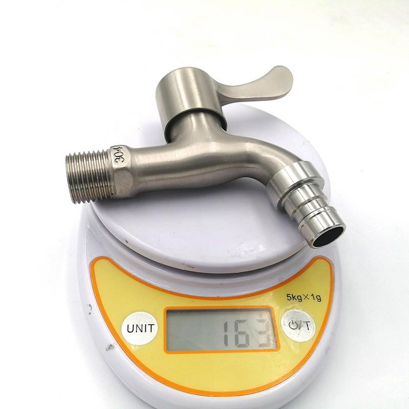 Vòi máy giặt, vòi xả nước,vòi hồ inox SUS 304 giá rẻ