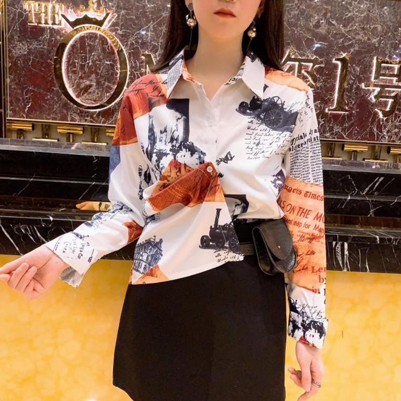 Áo kiểu dài tay phong cách Hàn Quốc cho nữ