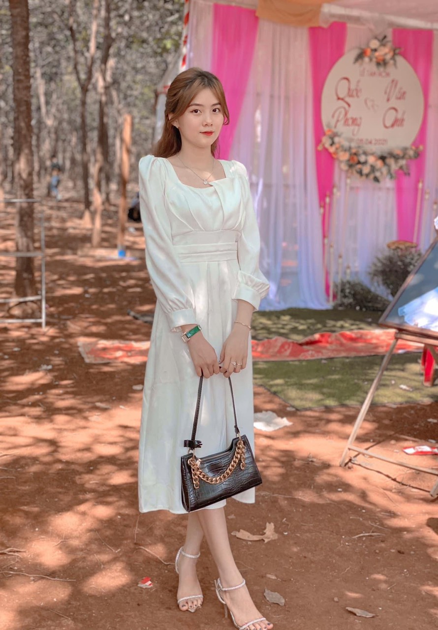 Đầm Tiểu Thư  Deni Dress