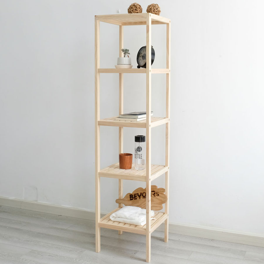 Kệ Vuông Gỗ Đa Năng 5 Tầng Shelf 5F Nội Thất Kiểu Hàn BEYOURs - Gỗ Tự Nhiên