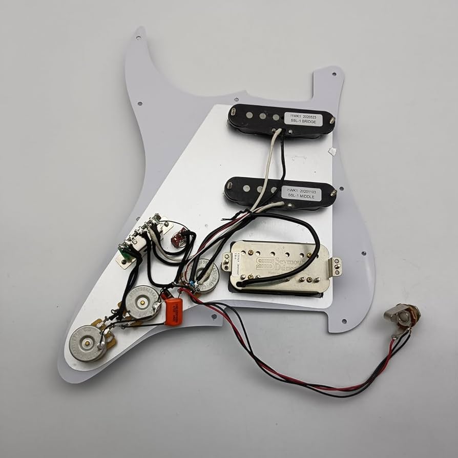 Pickguard Guitar Có Sẵn Pickup &amp; Volume Tone | Pickguard Guitar Hoàn Chỉnh, Sẵn Sàng Lắp Đặt
