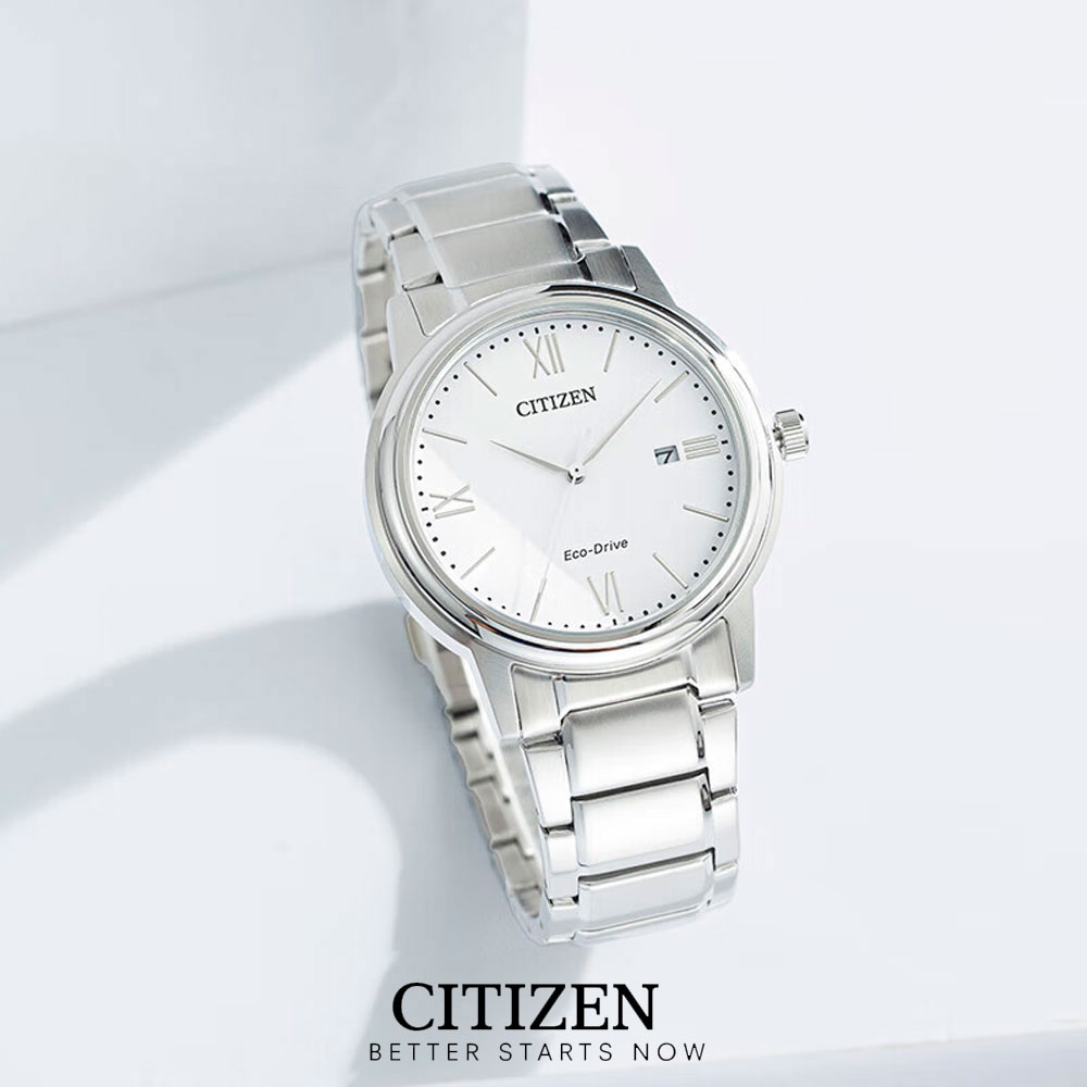 Đồng Hồ Nam Citizen Dây Thép Không Gỉ AW1670-82A - Mặt Trắng