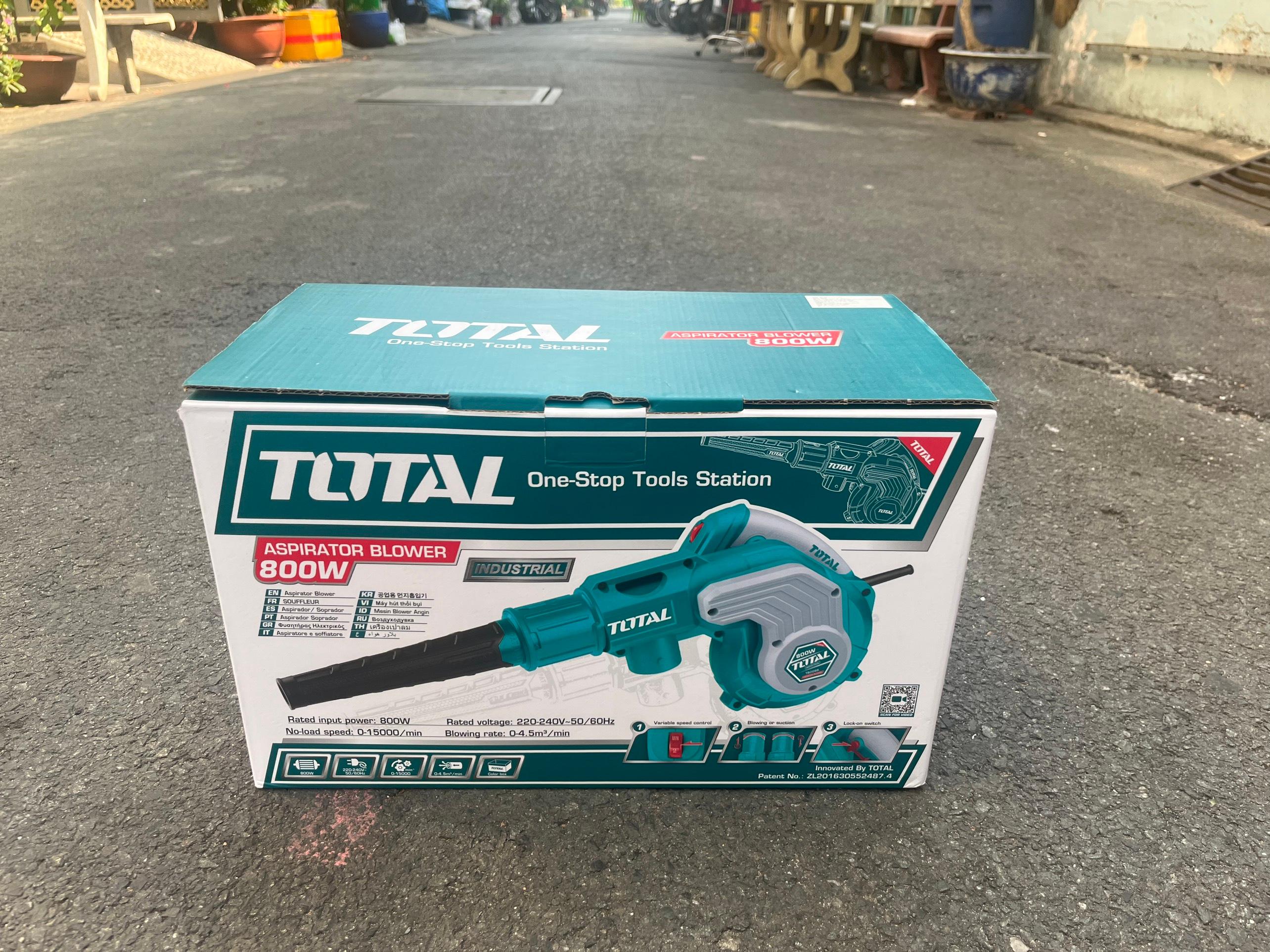 MÁY THỔI BỤI 800W TOTAL TB8036 - HÀNG CHÍNH HÃNG