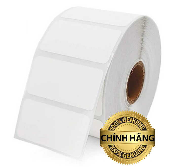 Cuộn 900 tem trà sữa 50x30 - Tem nhiệt in tem nhãn, in mã vạch, in tem phụ 50x30mm - 5x3cm