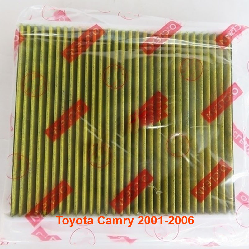 Lọc gió điều hòa cho xe Toyota Camry 2001, 2002, 2003, 2004, 2005, 2006 87139-06040 mã AC102-11