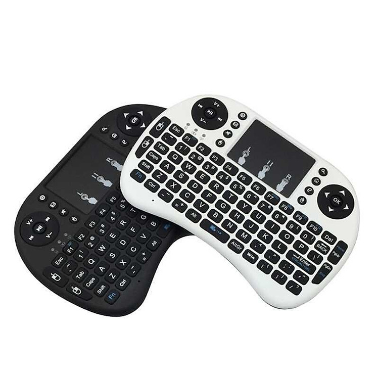 Bàn Phím Không Dây Mini i8 Có Đèn Led Chuyên Dùng Cho Android TV Box, Smart TV, Laptop