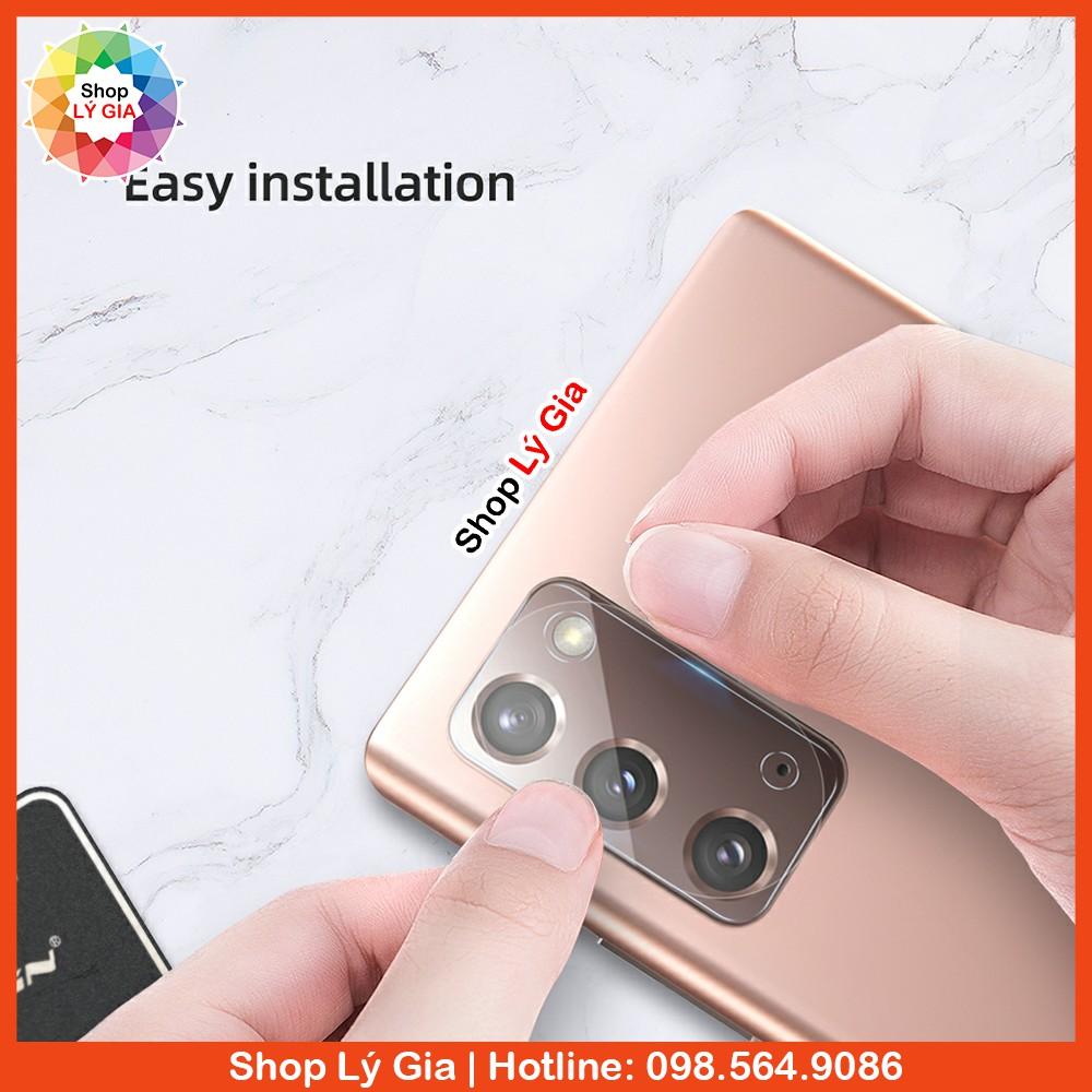 Kính cường lực bảo vệ camera cho Note 20 / Note 10 Plus / Note 9 / Note 8 / S21 / S20