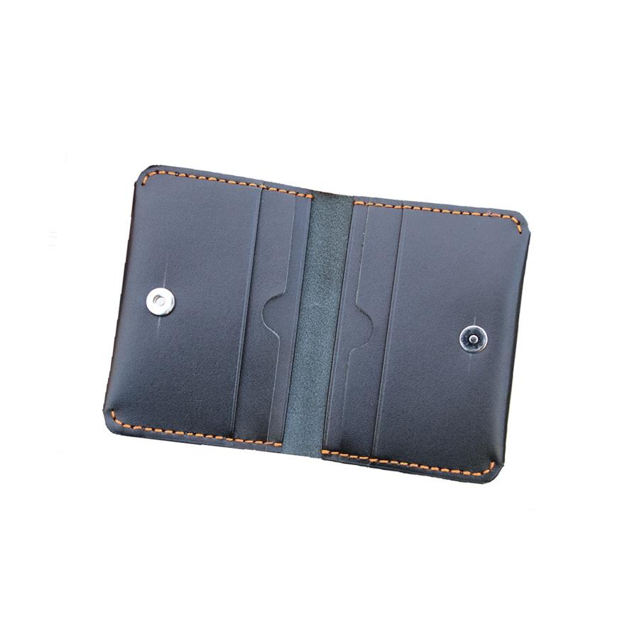 Ví Da Bò Gập Form Chuẩn Cao Cấp, Nhỏ Gọn, Sang Trọng, Chống Thấm Nước Unisex - Thương hiệu LOY Leather