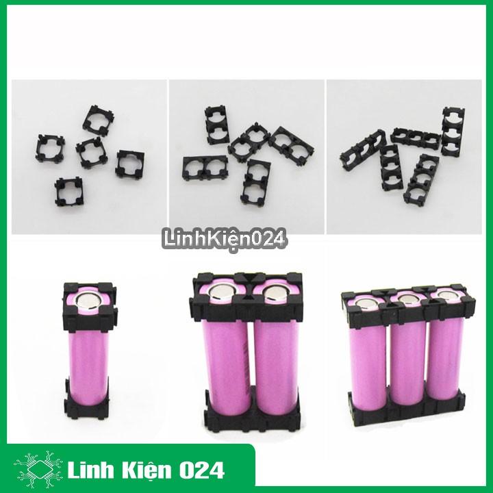 Bộ 2 Chiếc Khung Cố Định Pin 18650 Loại 2 Pin