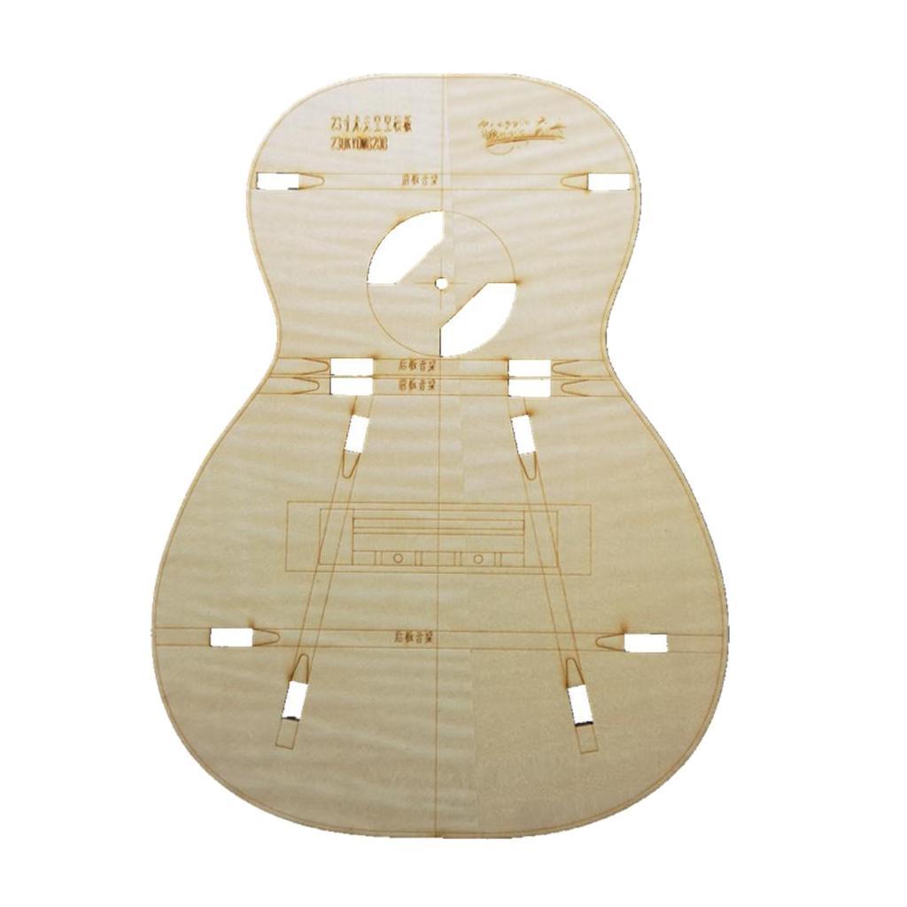 Guitar Body Template for 23inch Guitar Ukulele Making Shape Part