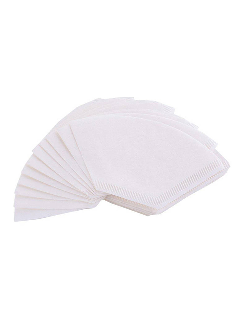 Giấy thấm lọc Coffee Filter 230mmx50mmx110mm (100 tờ/ bịch)-màu trắng