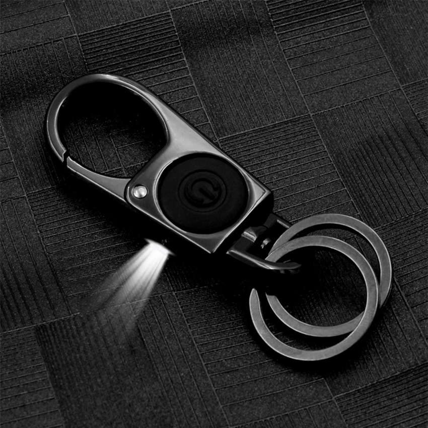 Móc Treo Chìa Khóa Cho Ô Tô Tích Hợp Đèn Led - New4all MocKhoa-01