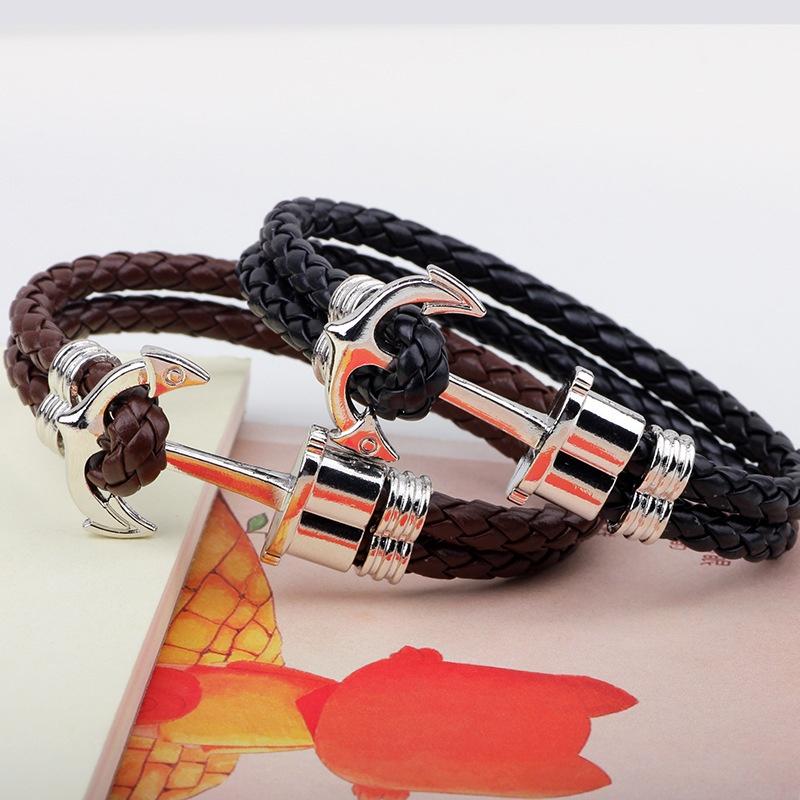 Vòng Tay Mỏ Neo Unisex Cá Tính Thời Trang