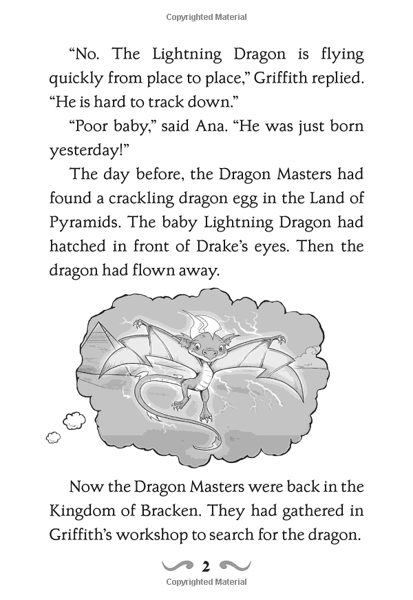 Sách ngoại văn: Dragon Masters #7: Search for the Lightning Dragon: A Branches Book