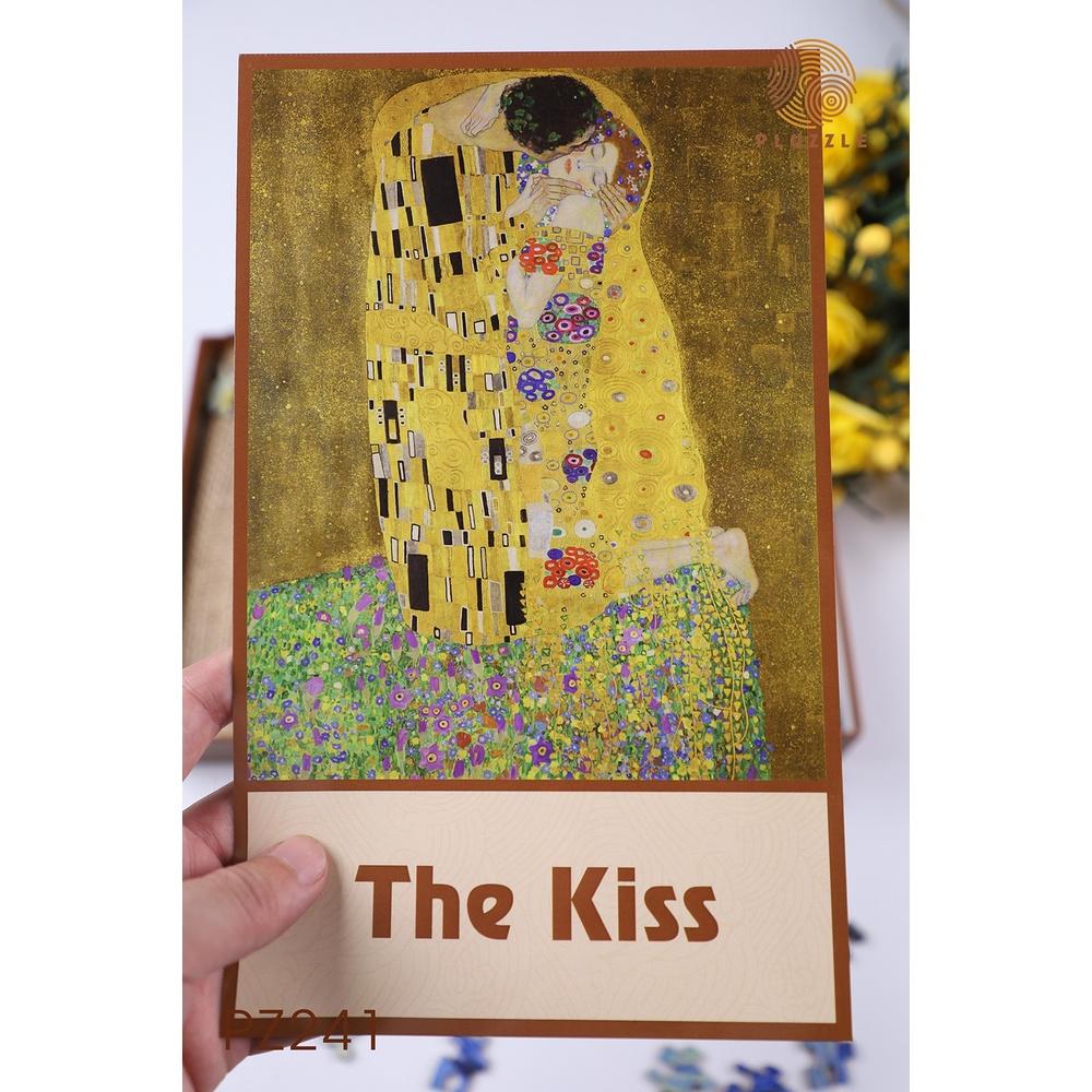 PLUZZLE Bộ xếp hình gỗ thông minh puzzle đồ chơi ghép hình 500 miếng - PZ241 - The Kiss