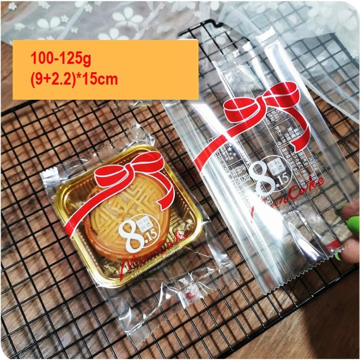 Bộ 50 túi khay đựng bánh trung thu 100-125g