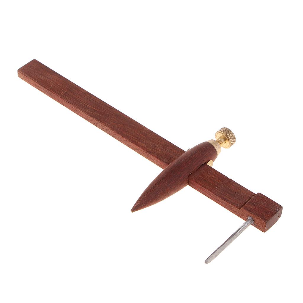 Wooden Compass Circle Cutter Circular Cutting Tools Measuring Ruler Caliper Clay for DIY Clay Pottery Ceramic Modeling 1-18cm